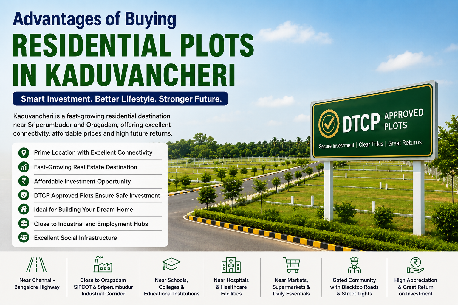 Advantages of Buying Residential Plots in Kaduvancheri